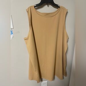Jessica London Classic Tan Tank Top / Swing Tunic